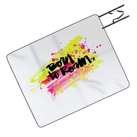 Kal Barteski BORN TO ROAM Picnic Blanket