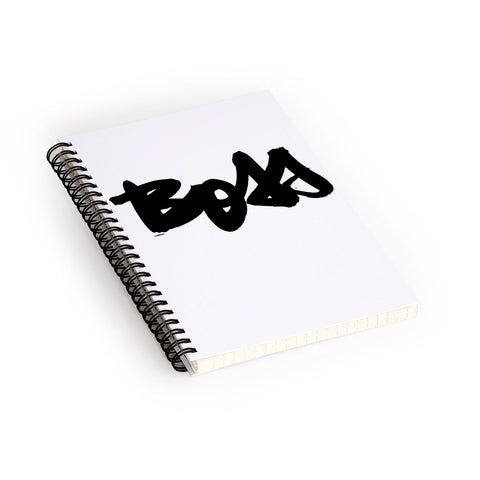 Kal Barteski BOSS Spiral Notebook