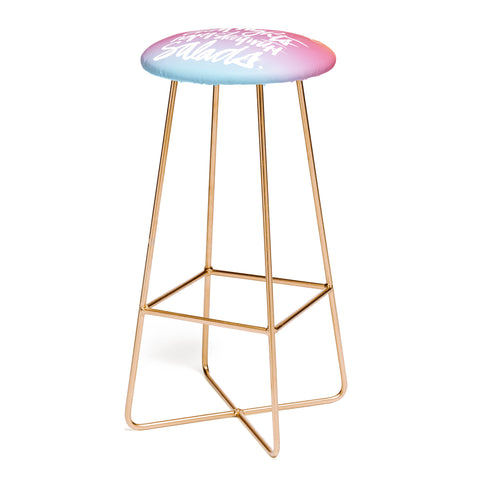 Kal Barteski CHAMPAGNE sunset Bar Stool