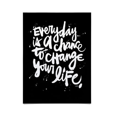 Kal Barteski CHANGE YOUR LIFE Poster