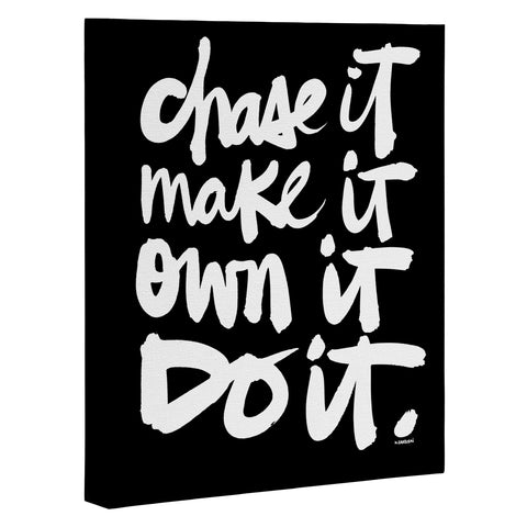 Kal Barteski CHASE IT Art Canvas
