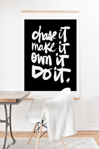 Kal Barteski CHASE IT Art Print And Hanger