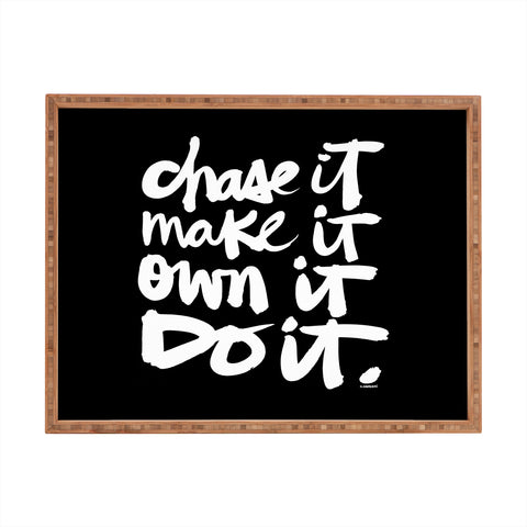 Kal Barteski CHASE IT Rectangular Tray