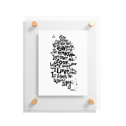 Kal Barteski Even After All 1 Floating Acrylic Print