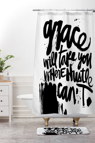 Kal Barteski GRACE Shower Curtain And Mat