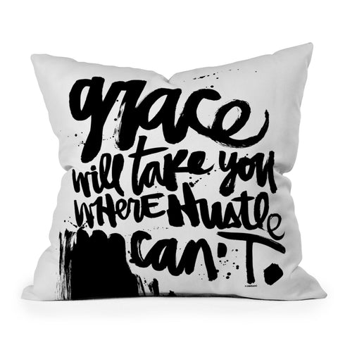 Kal Barteski GRACE Throw Pillow