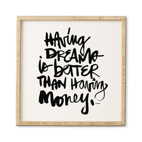 Kal Barteski Having Dreams 1 Framed Wall Art