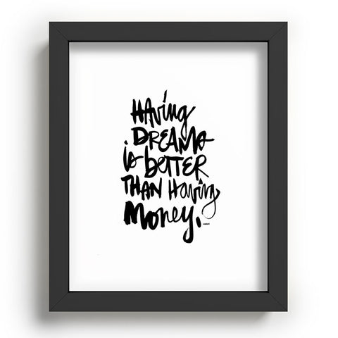 Kal Barteski Having Dreams 1 Recessed Framing Rectangle