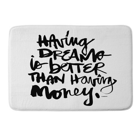 Kal Barteski Having Dreams 1 Memory Foam Bath Mat