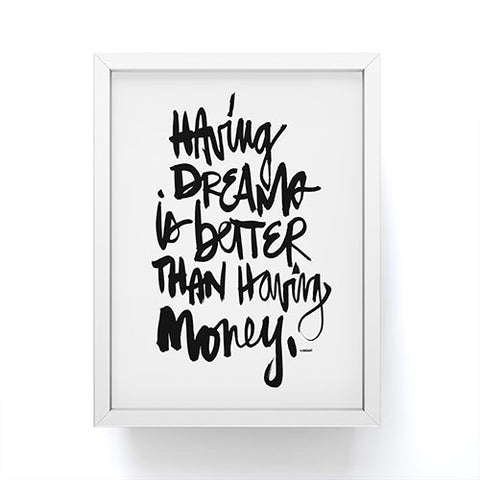 Kal Barteski Having Dreams 1 Framed Mini Art Print