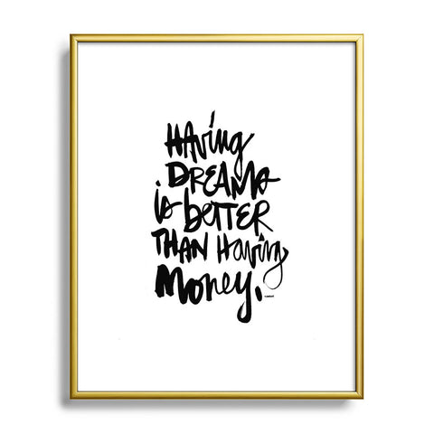 Kal Barteski Having Dreams 1 Metal Framed Art Print