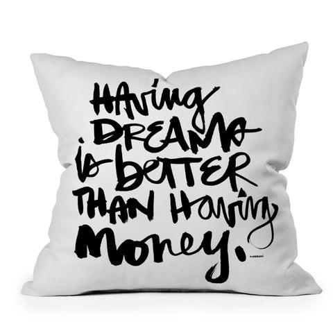 Kal Barteski Having Dreams 1 Throw Pillow