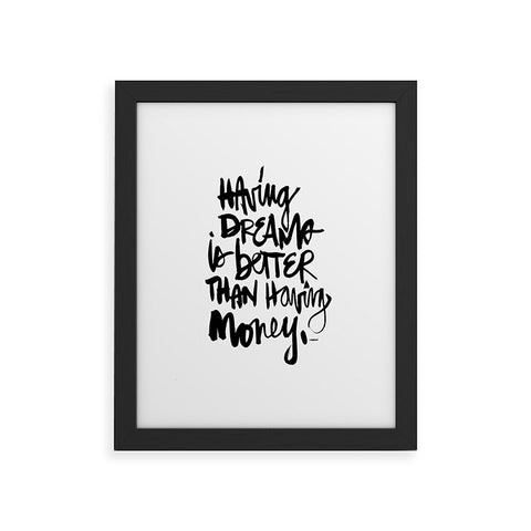 Kal Barteski Having Dreams 1 Framed Art Print