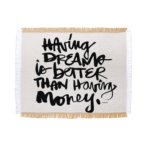 Kal Barteski Having Dreams 1 Throw Blanket