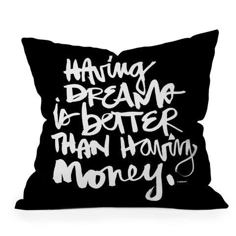 Kal Barteski Having Dreams 2 Throw Pillow