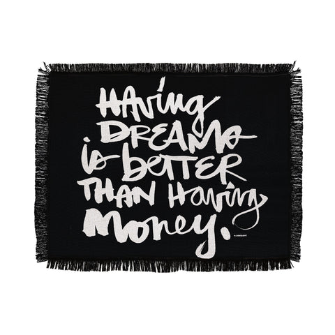 Kal Barteski Having Dreams 2 Throw Blanket