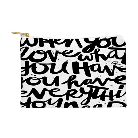 Kal Barteski If You Love Pouch