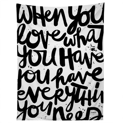 Kal Barteski If You Love Tapestry