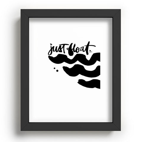 Kal Barteski JUST FLOAT Recessed Framing Rectangle