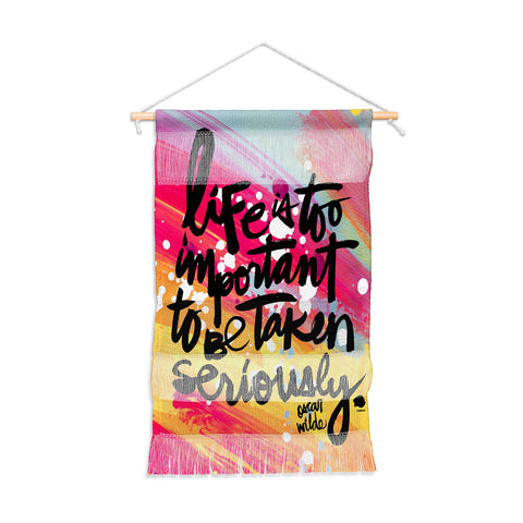 Kal Barteski LIFE IS colour Wall Hanging Portrait