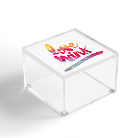 Kal Barteski LOVE WINS colour Acrylic Box