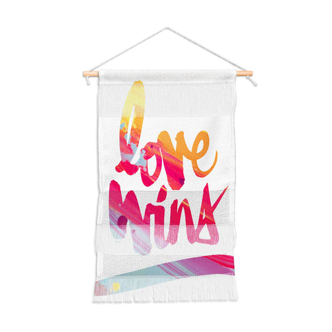 Kal Barteski LOVE WINS colour Wall Hanging Portrait