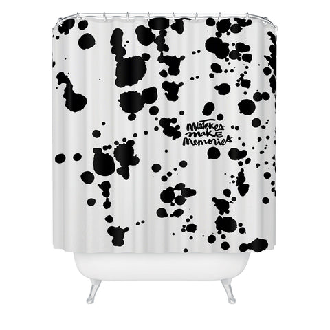 Kal Barteski MISTAKES Shower Curtain