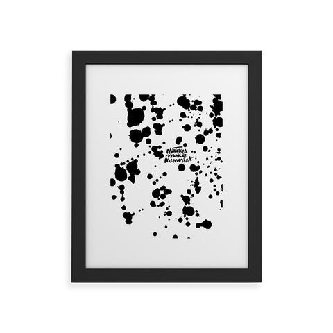 Kal Barteski MISTAKES Framed Art Print