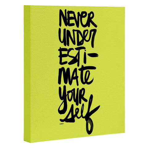 Kal Barteski Never Green Art Canvas