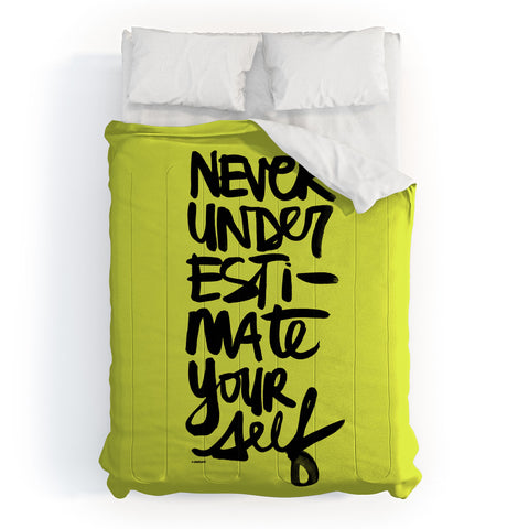 Kal Barteski Never Green Comforter