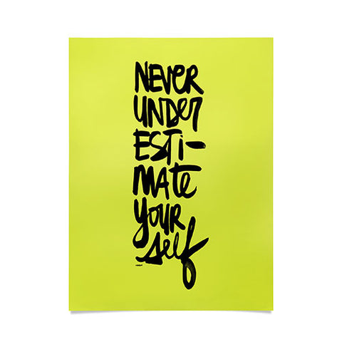 Kal Barteski Never Green Poster