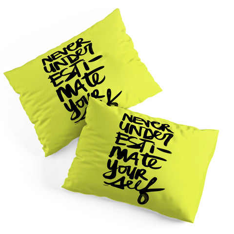 Kal Barteski Never Green Pillow Shams