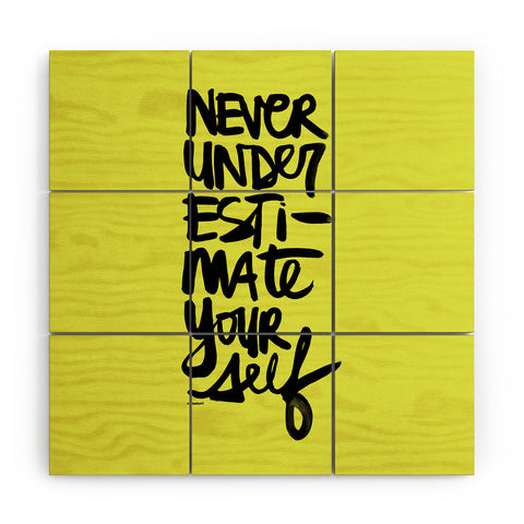 Kal Barteski Never Green Wood Wall Mural