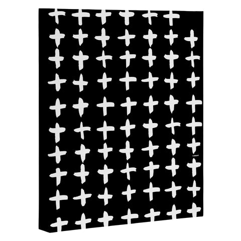 Kal Barteski PLUS black Art Canvas