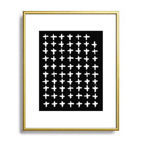 Kal Barteski PLUS black Metal Framed Art Print