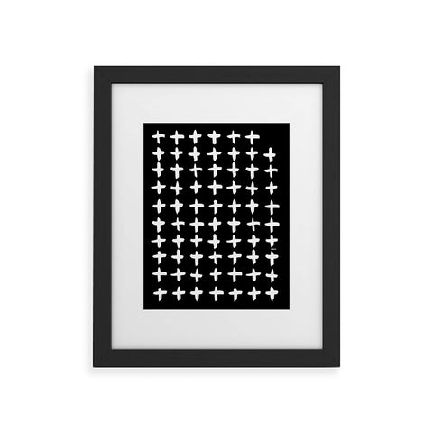 Kal Barteski PLUS black Framed Art Print