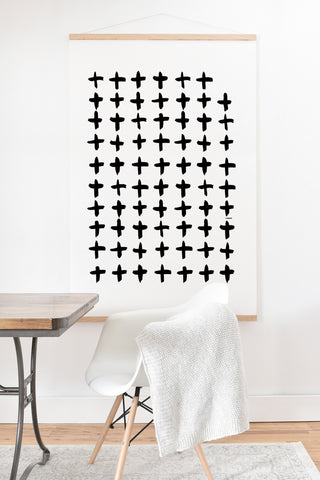 Kal Barteski PLUS white Art Print And Hanger