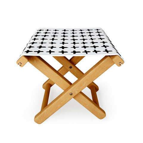Kal Barteski PLUS white Folding Stool