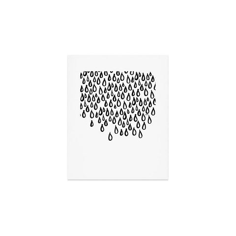 Kal Barteski RAINING Art Print