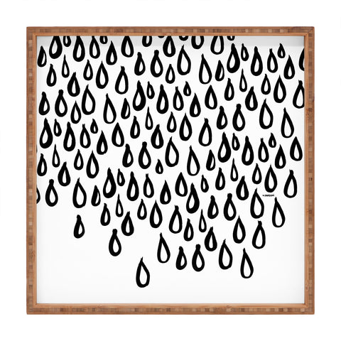 Kal Barteski RAINING Square Tray