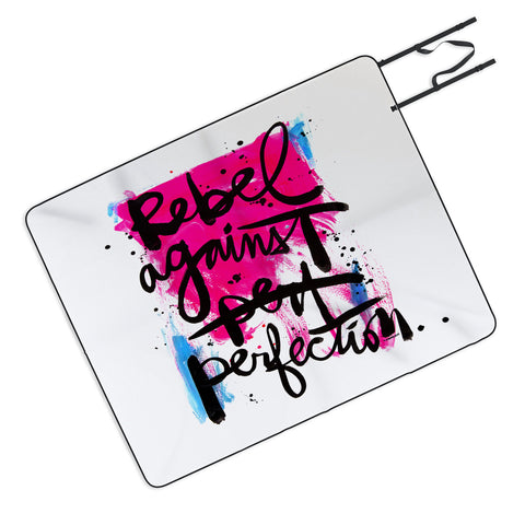 Kal Barteski REBEL AGAINST PERFECTION Picnic Blanket