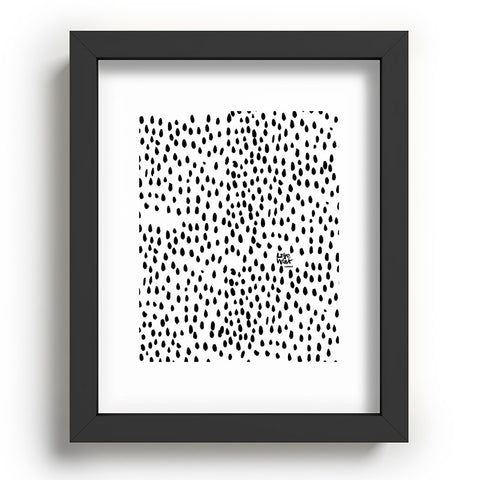 Kal Barteski SMALL DOTS Recessed Framing Rectangle