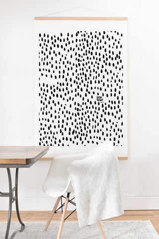Kal Barteski SMALL DOTS Art Print And Hanger