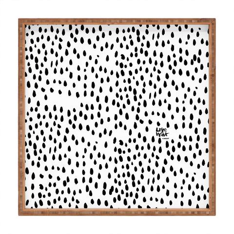 Kal Barteski SMALL DOTS Square Tray