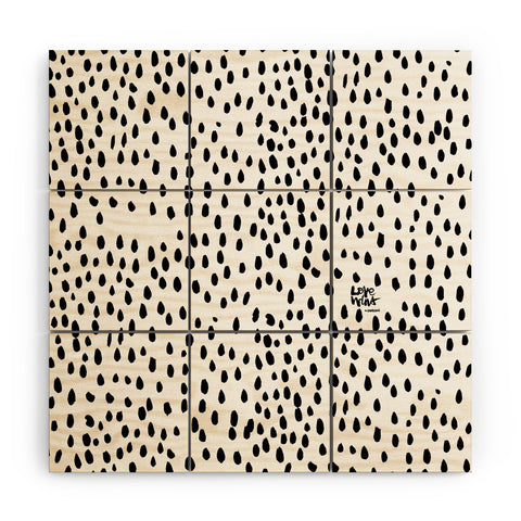 Kal Barteski SMALL DOTS Wood Wall Mural