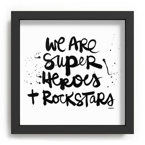 Kal Barteski Superheroes Recessed Framing Square