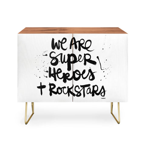 Kal Barteski Superheroes Credenza
