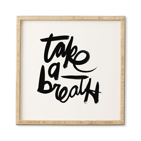 Kal Barteski Take BW Framed Wall Art