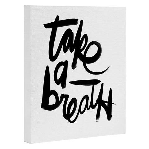 Kal Barteski Take BW Art Canvas