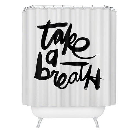 Kal Barteski Take BW Shower Curtain